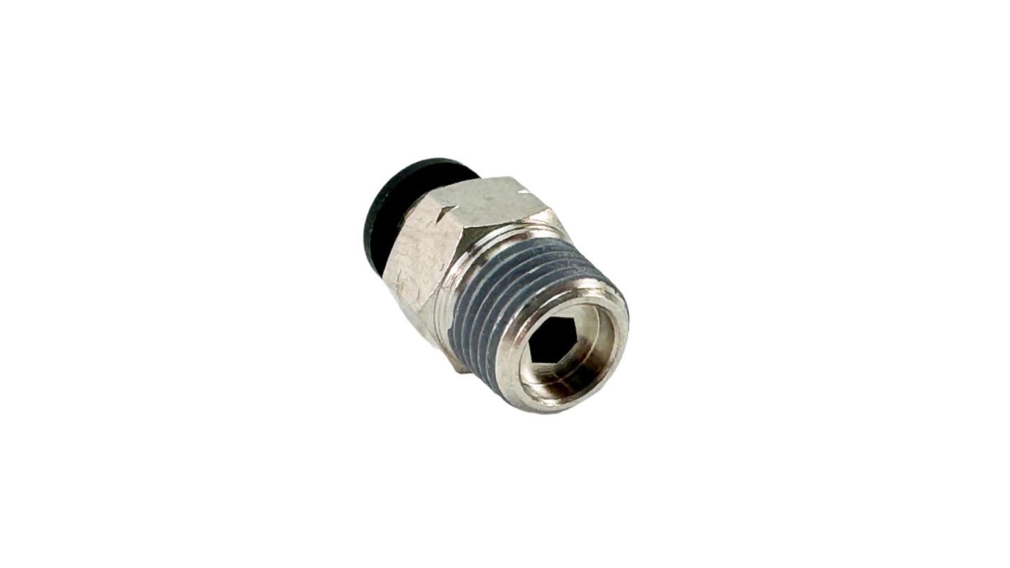 1/8 Inch Tube OD x 1/8 Inch NPT Thread Push to Connect Fitting